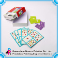 Good quality game card cardboard box with lid and bottom